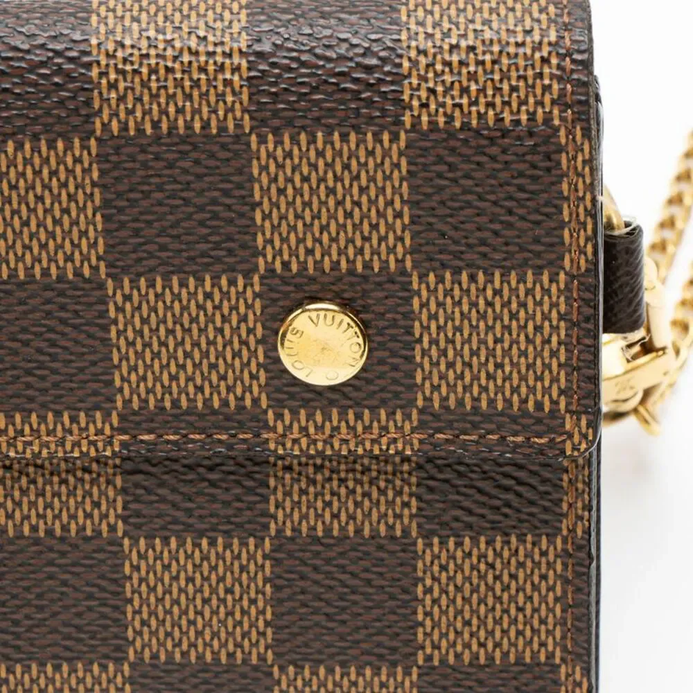 Louis Vuitton Vintage Damier Ebene Accordeon Wallet